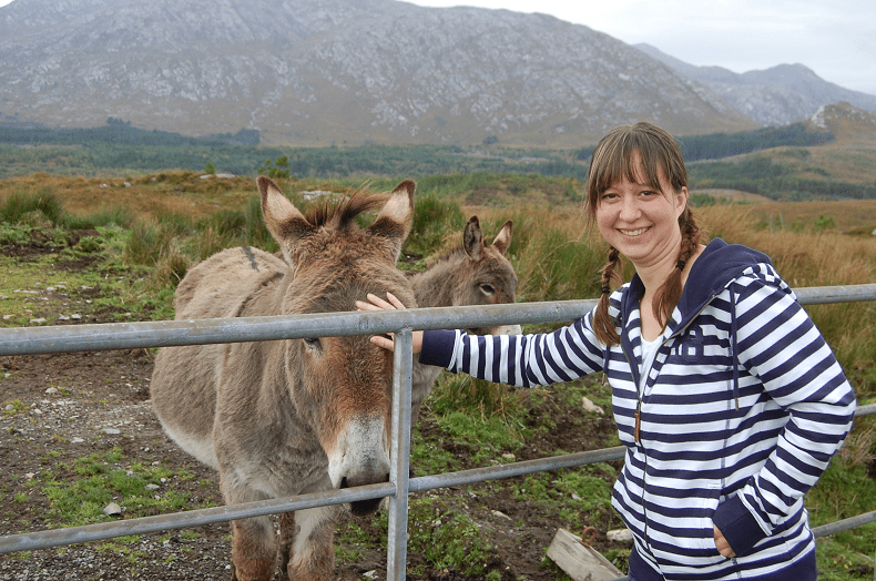 Me with "He" and "Haw" 